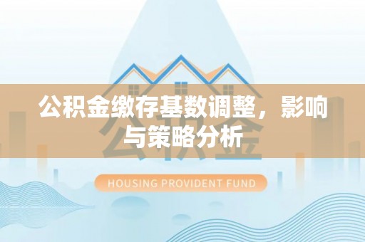清流公积金缴存基数调整，影响与策略分析