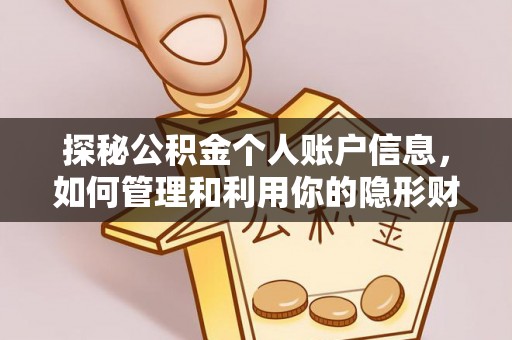 清流探秘公积金个人账户信息，如何管理和利用你的隐形财富