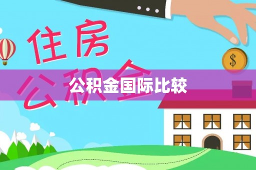 清流公积金国际比较