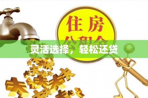 清流灵活选择，轻松还贷