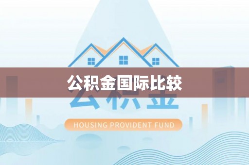清流公积金国际比较