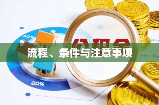 清流流程、条件与注意事项